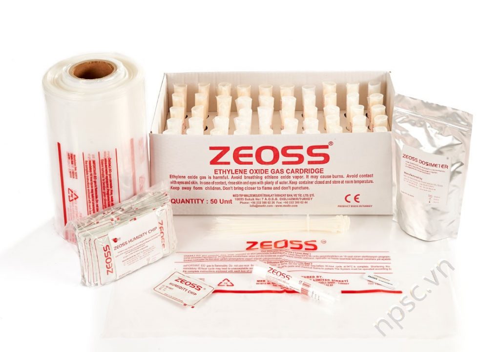 Bộ Kit tiêu hao cho máy tiệt trùng bằng khí ethylene oxide ZEOSS-450 (505 lít)