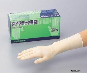 Găng tay phòng sạch As One 8-4053-01 KUALATEC Gloves (DX Powder Free)