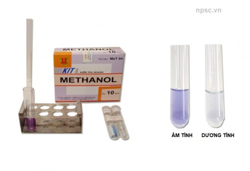 Kit kiểm tra nhanh Metanol trong rượu MeT04