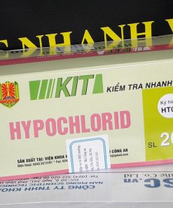 Kit kiểm tra nhanh hypochlorid HT04 Bộ Công An