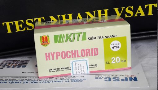 Kit kiểm tra nhanh hypochlorid HT04 Bộ Công An