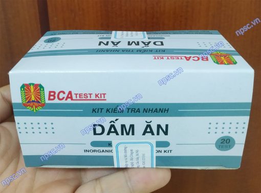 Kit kiểm tra nhanh acid vô cơ trong dấm ăn VT04