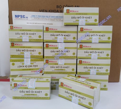 Kit kiểm tra nhanh dầu mỡ ôi khét OT04