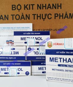 Kit kiểm tra nhanh Metanol trong rượu MeT04