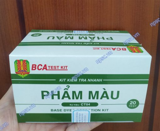 Kit kiểm tra nhanh phẩm màu CT04