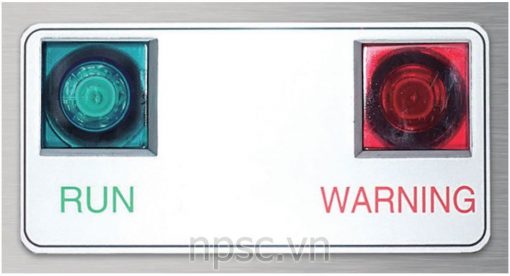 Đèn báo hoạt động và cảnh báo của nồi hấp tiệt trùng ALP KTR-23, 20 lít