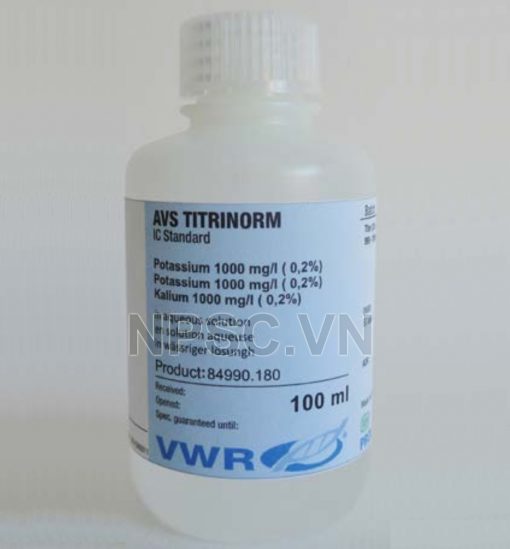 Dung dịch chuẩn sắc ký Ion VWR - AVS TITRINORM IC standard