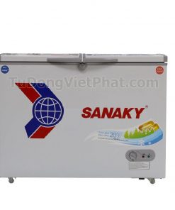 Tủ đông Sanaky VH-2899W1, 220L 2 ngăn đông mát dàn đồng