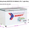 Tủ đông Sanaky INVERTER VH-3699A4K mặt kính cường lực (xám)